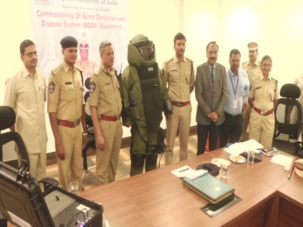 Commissioner said the equipment are worth Rs 1.5 crores. Photo/ANI