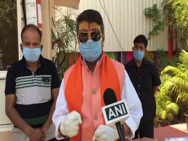 BJP national general secretary Kailash Vijayvargia speaking to ANI on Friday. photo/ANI