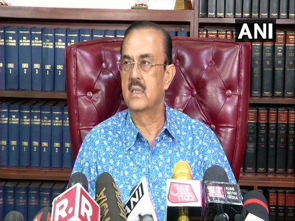 Senior advocate Vikas Singh, lawyer of Sushant's father at a press conference here on Wednesday.