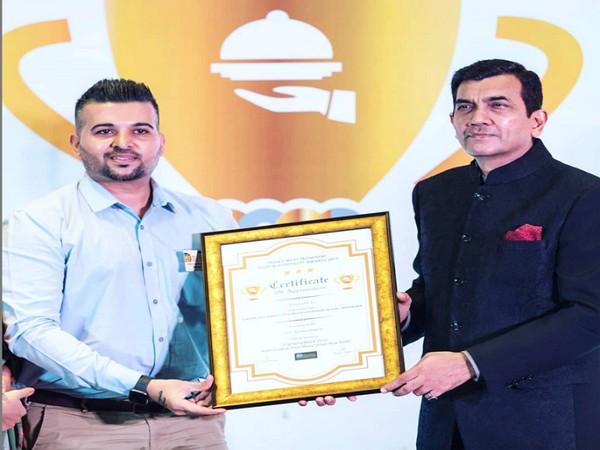 Vikas Solanki receiving 