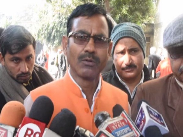 Khatauli BJP MLA Vikram Saini. Photo/ANI