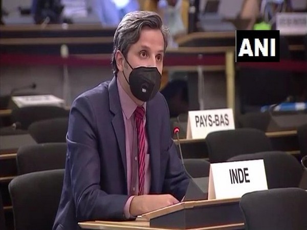 Vimarsh Aryan, First Secretary, MEA, speaking at 43rd session of UNHRC in Geneva on Tuesday.