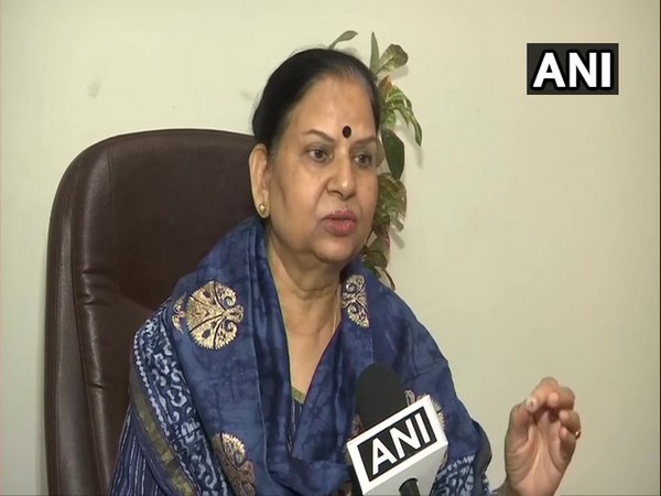 Vimla Batham, Chairperson, UP State Commission for Women. speaking to ANI