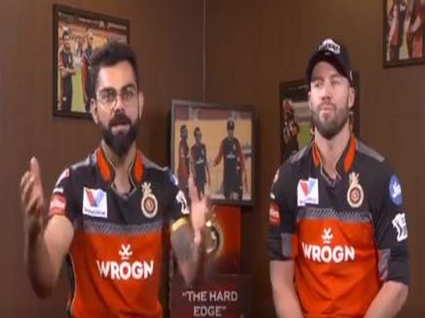 RCB skipper Virat Kohli and AB de Villiers (Photo/ RCB Twitter)