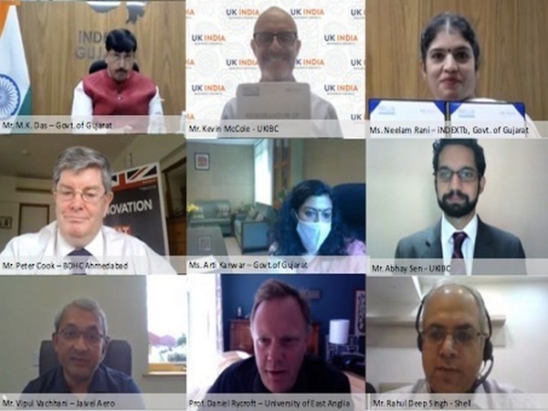 Gujarat Government and UK India business council Virtual MoU signing event