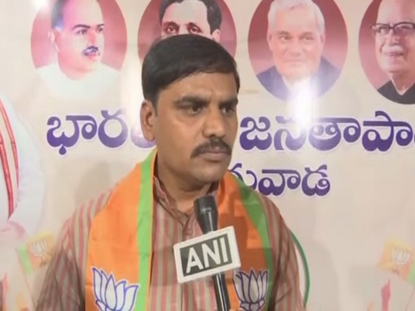 Andhra Pradesh BJP vice president Vishnu Vardhan Reddy. Photo/ANI