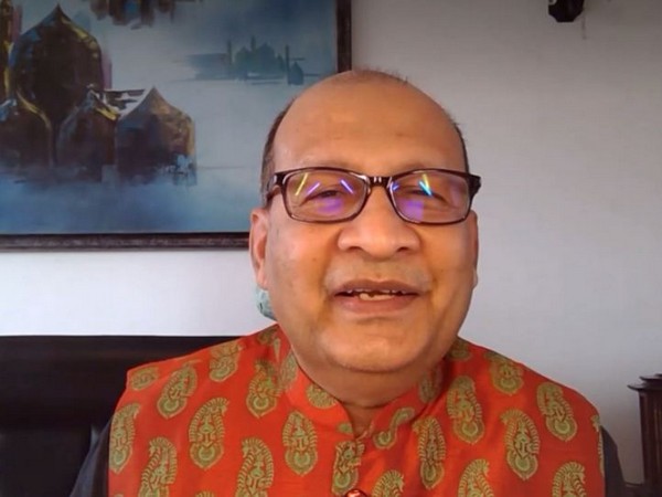 Former High Commissioner to Canada Vishnu Prakash speaking to ANI on Thursday. Photo/ANI