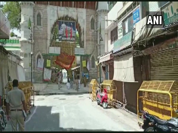 Visual of the Ajmer Sharif Dargah 
