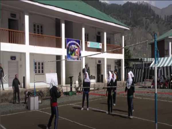 Indian Army organised Inter School Girls Volleyball Championship in Baramulla. 