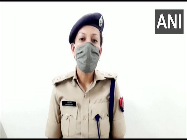 Vrinda Shukla, DCP (Women Security) Gautam Buddh Nagar talking to reporters on Thursday. Photo/ANI