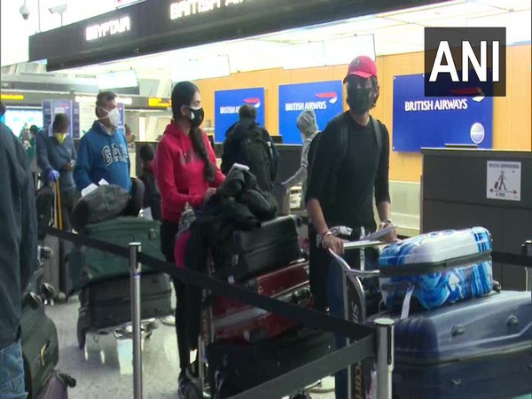 Passengers leaving from Washington DC to Delhi, on Air India's special flight under the Vande Bharat Mission.