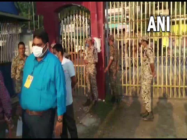 Visuals from the Dinhata college (Photo/ANI)