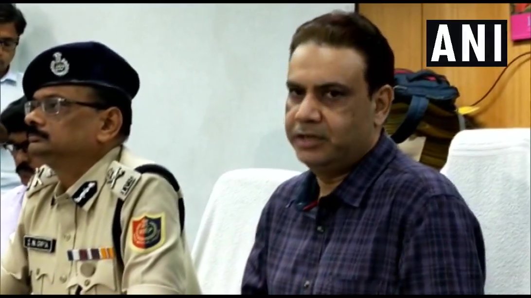 West Bengal’s Chief electoral officer (CEO) Ariz Aftab addressing media on Tuesday