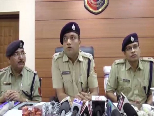Superintendent of police Vaibhav Tiwari. Photo/ANI
