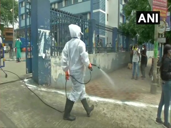 Visual from outside the hospital in Kolkata.