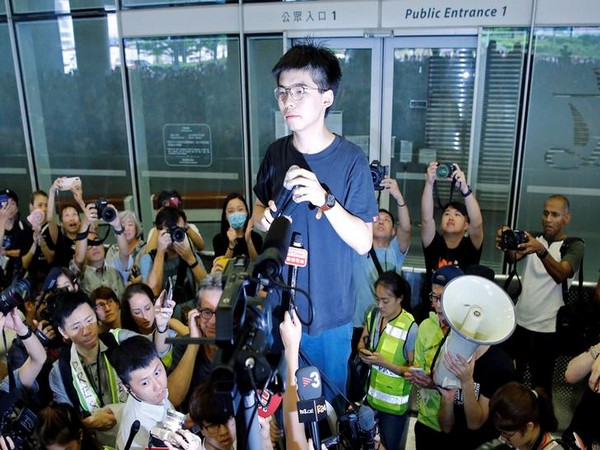 Leading pro-democracy activist Joshua Wong