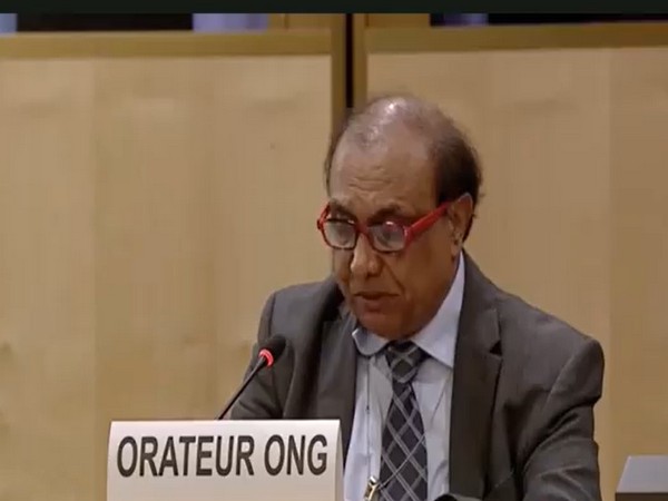 Lakhu Luhana, Secretary-General of World Sindhi Congress speaking at at the 43rd session of UNHRC.
