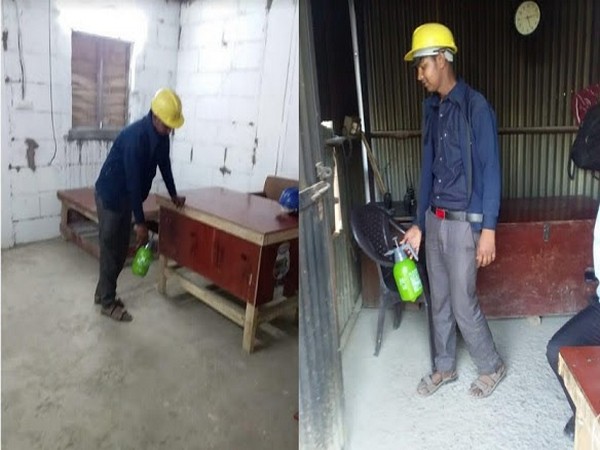 WTC Noida - Sanitization