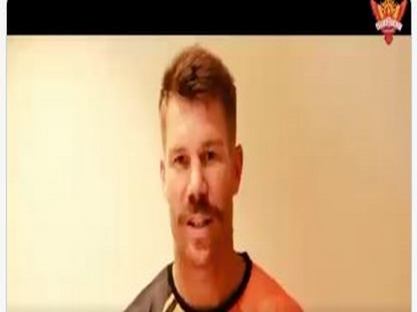 SRH skipper David Warner (Photo/ SRH Twitter)