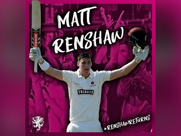 Somerset sign Matt Renshaw (Photo/ Somerset Cricket Twitter)