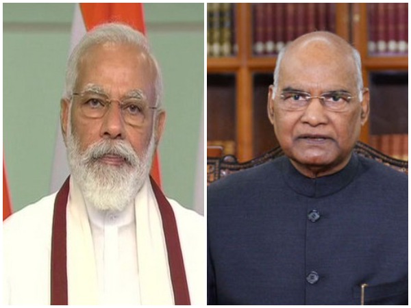PM Narendra Modi (left), President Ram Nath Kovind (right)