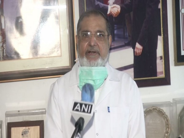 Senior physician Dr Mohsin Wali speaking to ANI in New Delhi on Wednesday. (ANI)