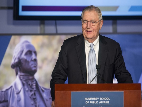 Former US Vice President Walter 'Fritz' Mondale (Photo Credit - Reuters)