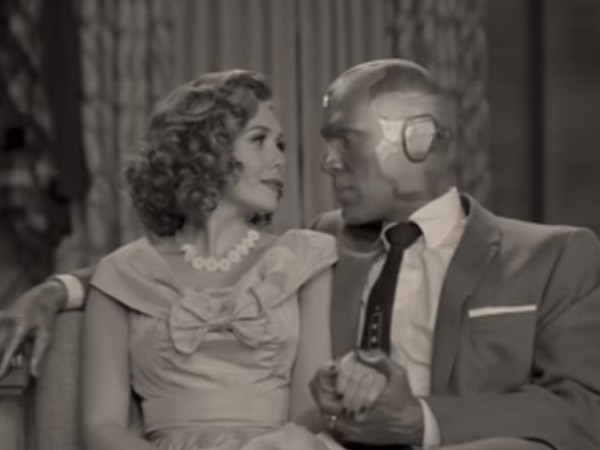 A still from the TV spot of 'WandaVision' (Image Source: YouTube)