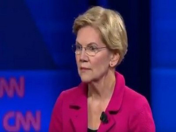 2020 presidential candidate Elizabeth Warren at CNN's LGBTQ Town Hall in Los Angeles on Thursday (local time)