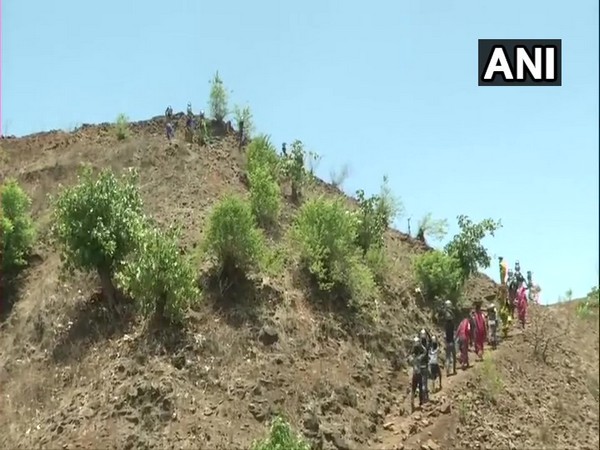 A visual from near the well in Melghat, Amravati in Maharashtra.