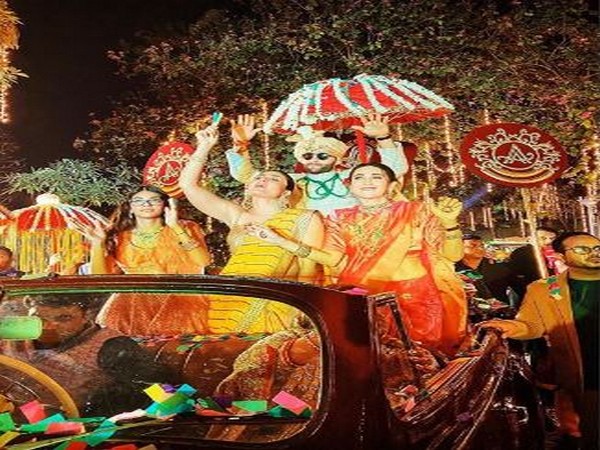 A snap from the wedding shared by Karisma Kapoor [Photo courtesy: Instagram]'