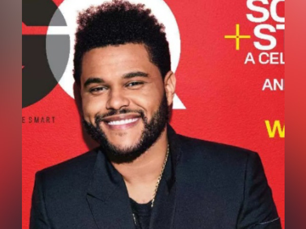 Hollywood singer The Weeknd