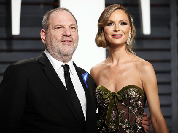 Harvey Weinstein and Georgina Chapman