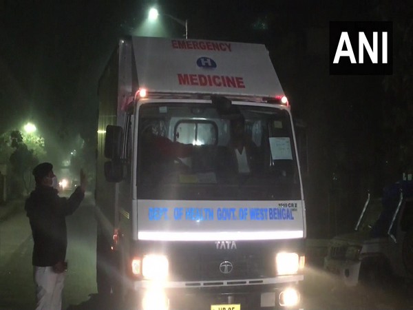 First consignment of Covishield vaccine reaches Siliguri (Photo/ANI)