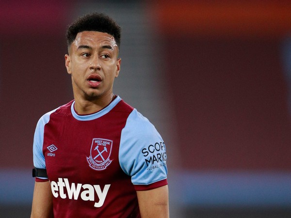 West Ham midfielder Jesse Lingard