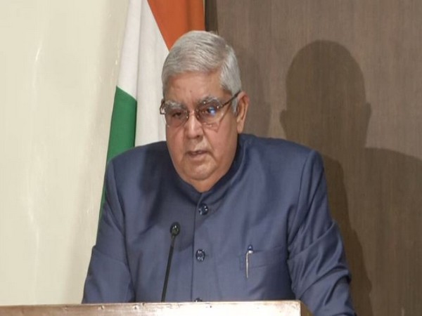 West Bengal governor Jagdeep Dhankar addressing a press conference in West Bengal on Tuesday. Photo/ANI