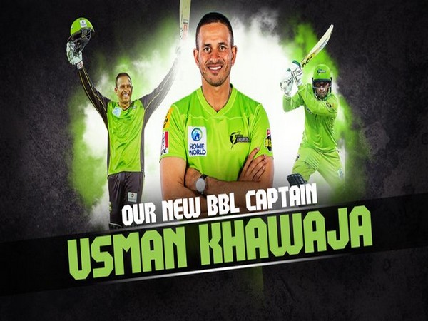  Usman Khawaja (Photo/ Sydney Thunder Twitter)