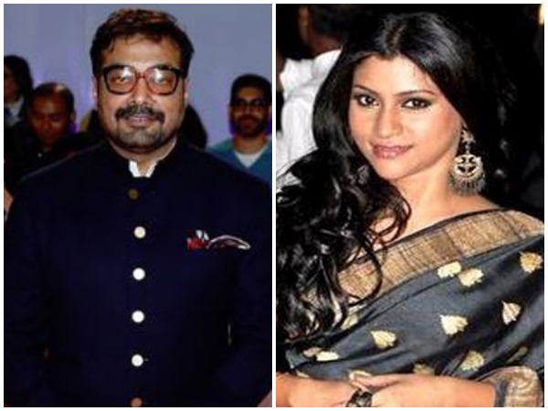 Filmmaker Anurag Kashyap and actress Konkona Sen Sharma