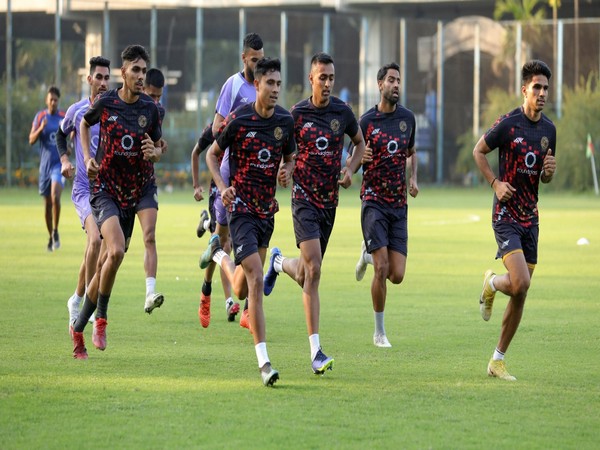 RoundGlass Punjab FC during practice session (Image: RoundGlass Punjab FC)