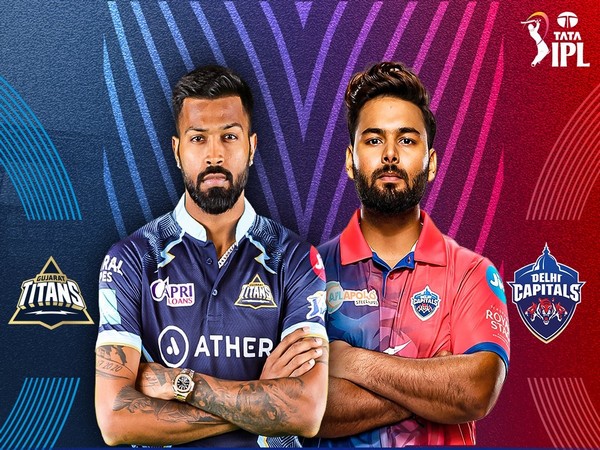 Gujarat Titans Captain Hardik Pandya and Delhi Capitals Captain Rishabh Pant (Image: IPL Twitter)