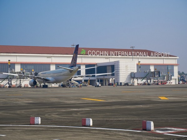 Runway visuals from Cochin International Airport 