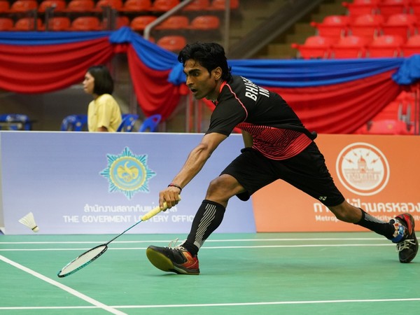 Pramod Bhagat in action during Spain Para-Badminton International (Image: PCI)