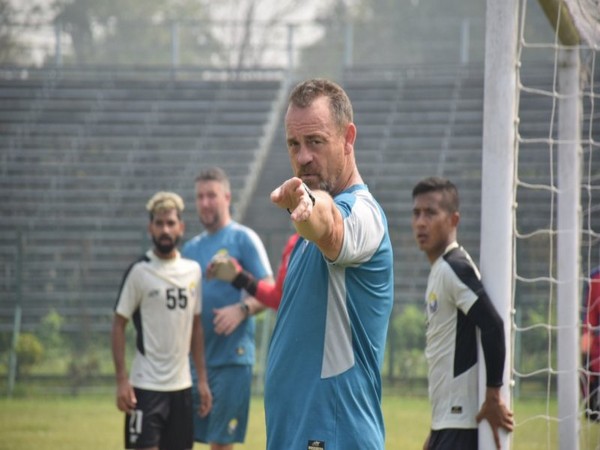 Real Kashmir coach David Robertson