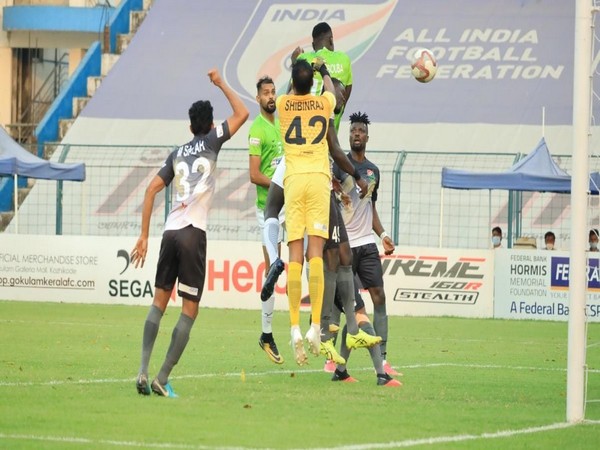 Both teams in action (Photo/I-League)