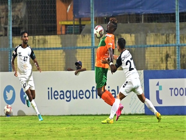Both teams in action (Photo/I-League)