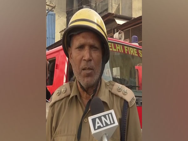 Om Prakash, Station Officer, Delhi Fire Department (Photo/ANI)
