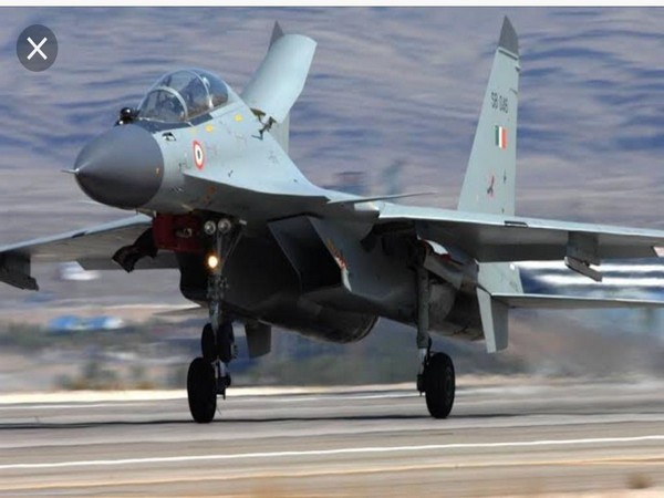 Su-30 MKI combat aircraft of Indian Air Force taking off from an airbase. (File photo)