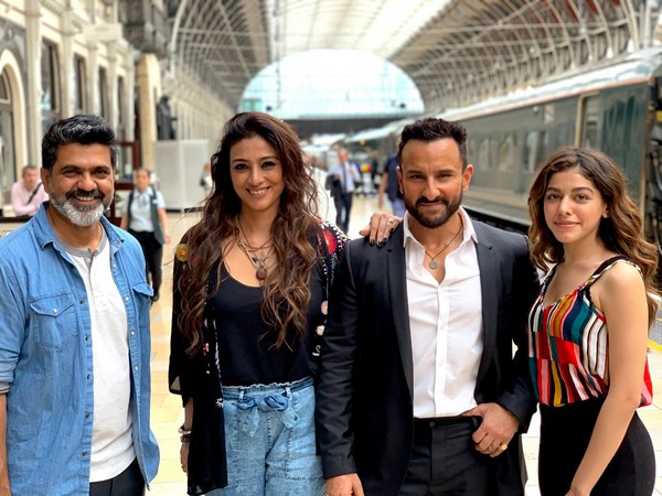 Director Nitin Kakkar, Tabu, Saif Ali Khan and Alaia F