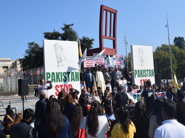 Protests in Geneva by Pakistani-Christian community