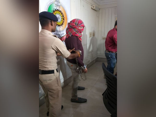 SIMI terrorist Azharuddin aka 'Chemical Ali'arrested by Chhattisgarh Police [Photo/ANI]